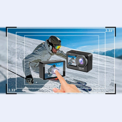 Экшн-камера SJCAM SJ10PRO DUAL SCREEN  BLACK