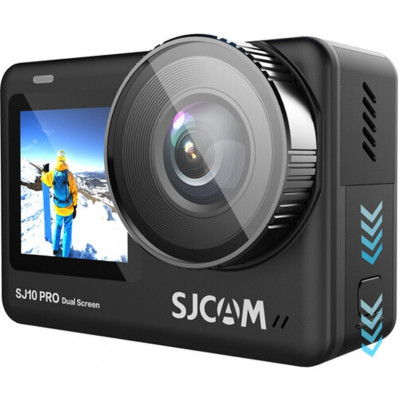 Экшн-камера SJCAM SJ10PRO DUAL SCREEN  BLACK