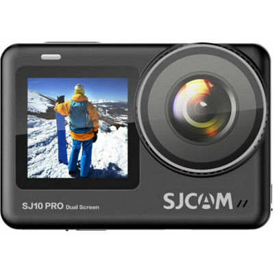 Экшн-камера SJCAM SJ10PRO DUAL SCREEN  BLACK