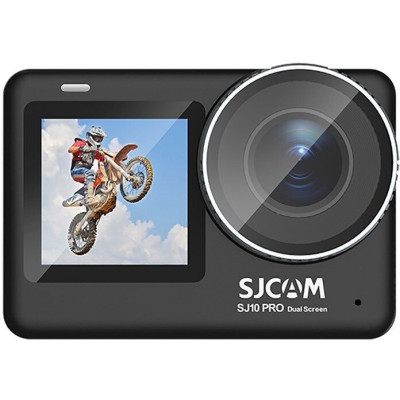 Экшн-камера SJCAM SJ10PRO DUAL SCREEN  BLACK