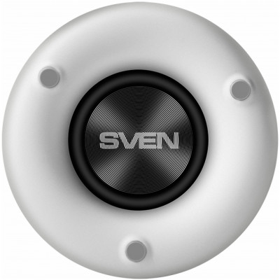 Колонка SVEN PS-265, white (10W, TWS, Bluetooth, FM, USB, microSD, 2000mA*h)