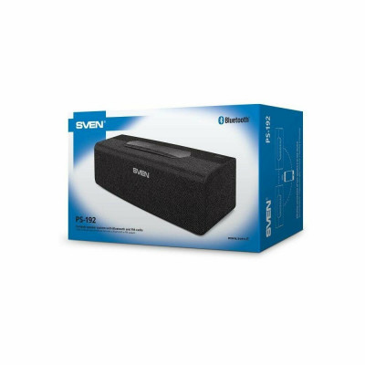 Колонка SVEN PS-192, black (16W, Bluetooth, FM, USB, microSD, 2400mA*h)