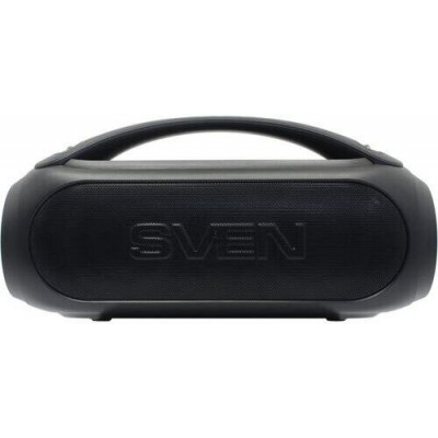 Колонка SVEN PS-380, black (40W, Waterproof (IPx5), TWS, Bluetooth, FM, USB, 3000mA*h)