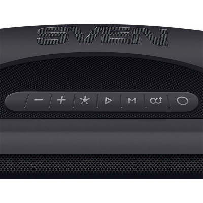 Колонка SVEN PS-380, black (40W, Waterproof (IPx5), TWS, Bluetooth, FM, USB, 3000mA*h)