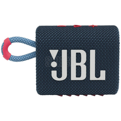 Беспроводная колонка JBL GO3, Blue-Pink