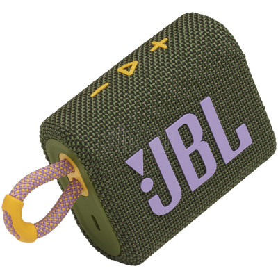 Беспроводная колонка JBL GO3, Green
