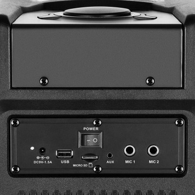 SVEN PS-730, черный, акустическая система (100W, TWS, Bluetooth, FM, USB, microSD, 4400mA*h)