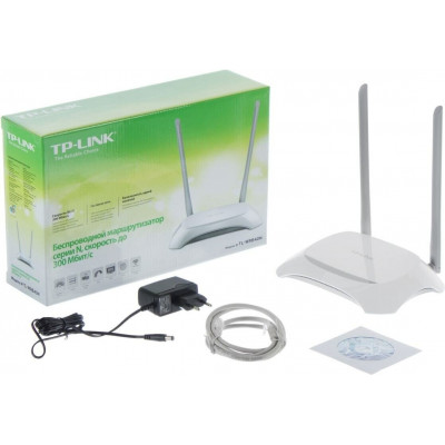 TP-Link TL-WR840N(RU) Беспроводной маршрутизатор серии N, скорость до 300 Мбит/с