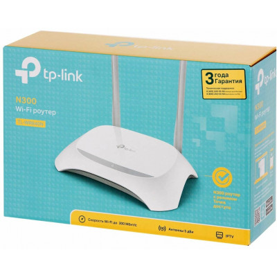 TP-Link TL-WR840N(RU) Беспроводной маршрутизатор серии N, скорость до 300 Мбит/с