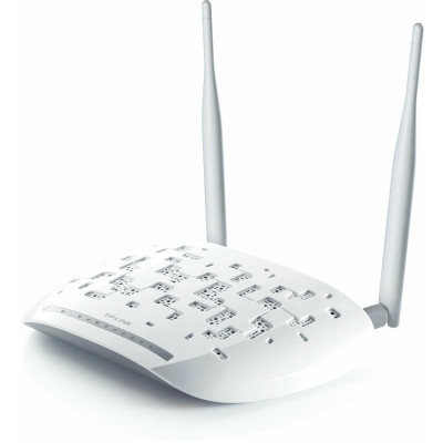 TP-Link TD-W8968(RU)  Беспроводной маршрутизатор 300Mб  4 порт RJ45 + 1 порт USB