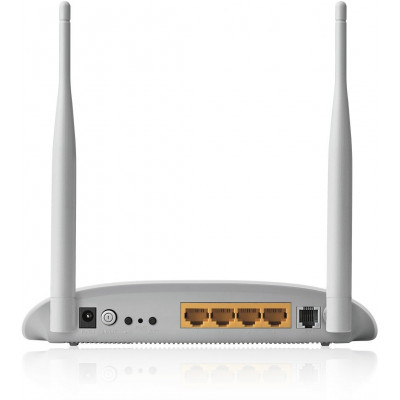 TP-Link TD-W8961NRU (2019) Беспроводной маршрутизатор  со встроенным модемом ADSL2+, скорость до 300