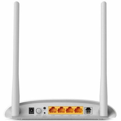 TP-Link TD-W8961NRU (2019) Беспроводной маршрутизатор  со встроенным модемом ADSL2+, скорость до 300