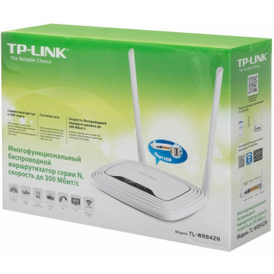 TP-Link TL-WR842N(RU) Многофункциональный беспроводной маршрутизатор серии N 300Мб/с