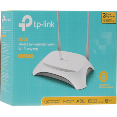 TP-Link TL-WR842N(RU) Многофункциональный беспроводной маршрутизатор серии N 300Мб/с