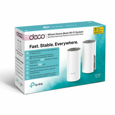 TP-Link Deco E4 Домашняя Mesh Wi-Fi система 2 pack