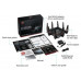 Wi-Fi Роутер ASUS ROG Rapture GT-AX11000, Wi-Fi 6, 802.11ax, AX11000, 1x1Gb WAN, 4x1Gb LAN, 1x2,5Gb, 2xUSB 3.1, AiMesh, Game Boost, Game Radar, Alexa, Ai Protection Pro, Adaptive QoS,