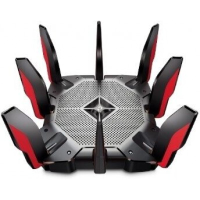 Wi-Fi Роутер ASUS ROG Rapture GT-AX11000, Wi-Fi 6, 802.11ax, AX11000, 1x1Gb WAN, 4x1Gb LAN, 1x2,5Gb, 2xUSB 3.1, AiMesh, Game Boost, Game Radar, Alexa, Ai Protection Pro, Adaptive QoS,