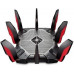 Wi-Fi Роутер ASUS ROG Rapture GT-AX11000, Wi-Fi 6, 802.11ax, AX11000, 1x1Gb WAN, 4x1Gb LAN, 1x2,5Gb, 2xUSB 3.1, AiMesh, Game Boost, Game Radar, Alexa, Ai Protection Pro, Adaptive QoS,