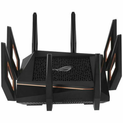 Wi-Fi Роутер ASUS ROG Rapture GT-AX11000, Wi-Fi 6, 802.11ax, AX11000, 1x1Gb WAN, 4x1Gb LAN, 1x2,5Gb, 2xUSB 3.1, AiMesh, Game Boost, Game Radar, Alexa, Ai Protection Pro, Adaptive QoS,