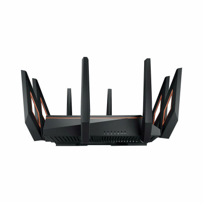 Wi-Fi Роутер ASUS ROG Rapture GT-AX11000, Wi-Fi 6, 802.11ax, AX11000, 1x1Gb WAN, 4x1Gb LAN, 1x2,5Gb, 2xUSB 3.1, AiMesh, Game Boost, Game Radar, Alexa, Ai Protection Pro, Adaptive QoS,