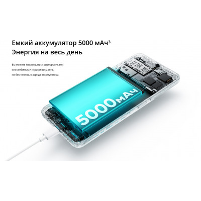 Смартфон Realme C51 4+128 Gb Mint Green RMX3830 INT+NFC