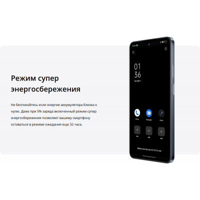 Смартфон Realme C55 8+256Gb Rainy Night RMX3710 INT+NFC RU