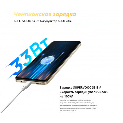 Смартфон Realme C53 6+128 Gb Mighty Black RMX3760 INT+NFC (RU)