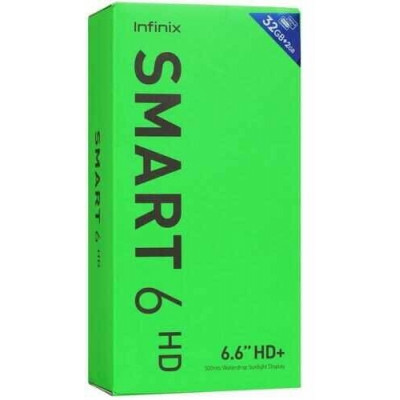 Смартфон Infinix Smart6 HD 2+32GB black