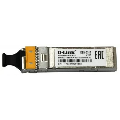 D-Link DEM-331T/20KM/A1A Трансивер SFP одномод 20 км WDM