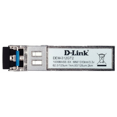 D-Link DEM-312GT2 Трансивер SFP мульлтимод 2км