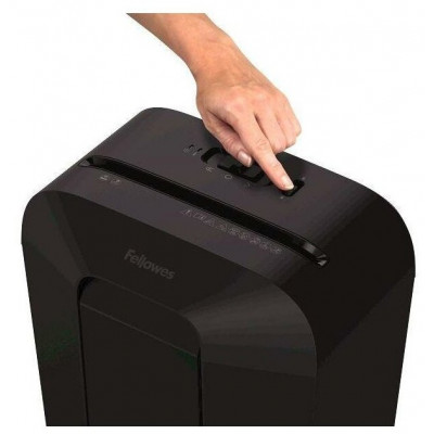 Шредер Fellowes® Powershred® LX41, DIN P-4,  4х12мм, 8 лст., 17 лтр.,  уничт.: скрепки,скобы,карты