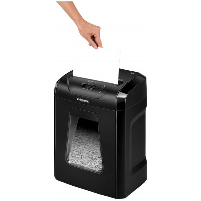 Уничтожитель бумаг  Fellowes Powershred 12C черный