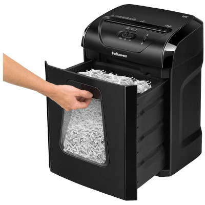 Уничтожитель бумаг  Fellowes Powershred 12C черный