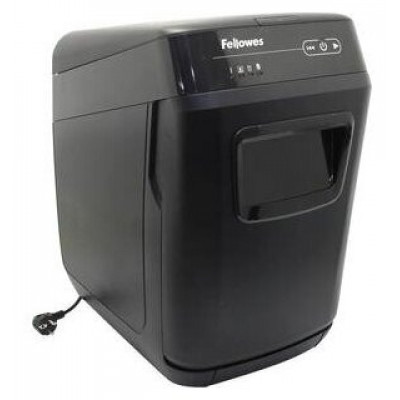 Шредер Fellowes® AutoMax® 200C, автоподача, DIN P-4, 4х38мм, 200 лст. авто, 10 ручн., 32 лт