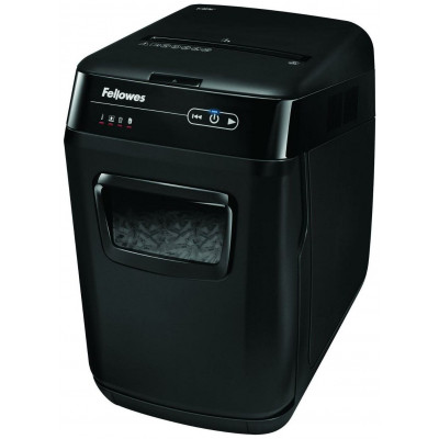 Шредер Fellowes® AutoMax® 200C, автоподача, DIN P-4, 4х38мм, 200 лст. авто, 10 ручн., 32 лт