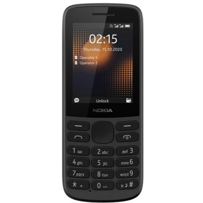 Мобильный телефон Nokia 215 4G DS черный