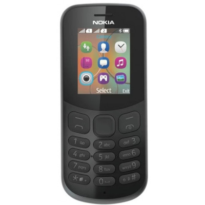 Мобильный телефон Nokia 130 DS черный