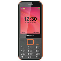Мобильный телефон Texet TM-302 черный-красный