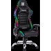 Игровое кресло Defender Watcher (M) RGB, подставка под ноги, черный