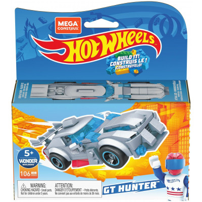 КОНСТРУКТОР MEGA CONSTRUX HOT WHEELS МАШИНКА ГОНОЧНАЯ RODGER D