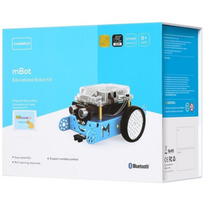 Робот Конструктор Makeblock mBot V1.2-Синий (версия Bluetooth) P1050017