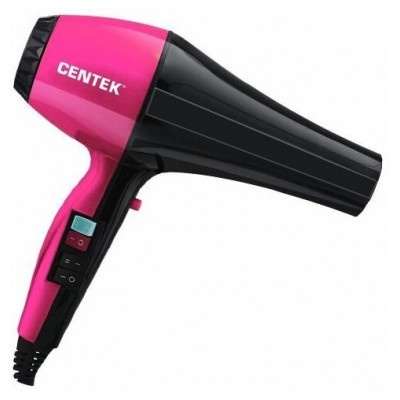 Фен CENTEK CT-2225 Professional черный/красный