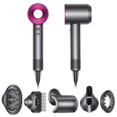 Фен Dyson HD07 Supersonic черный/никель (386816-01)