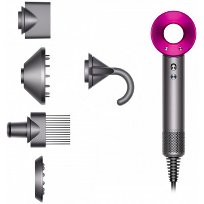 Фен Dyson HD07 Supersonic черный/никель (386816-01)