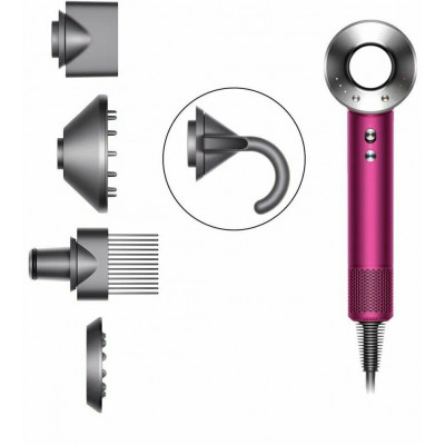 Фен Dyson HD07 Supersonic черный/никель (386816-01)