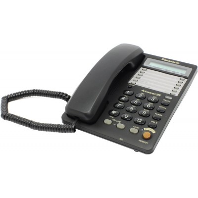 Проводной телефон Panasonic KX-TS2365RUB черный