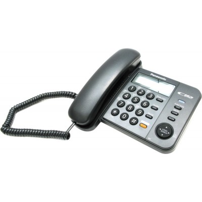 Проводной телефон Panasonic KX-TS2358RUB серый