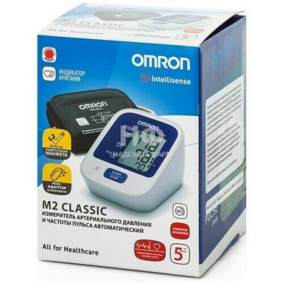 Тонометр Omron M2 Classic HEM 7122-ALRU