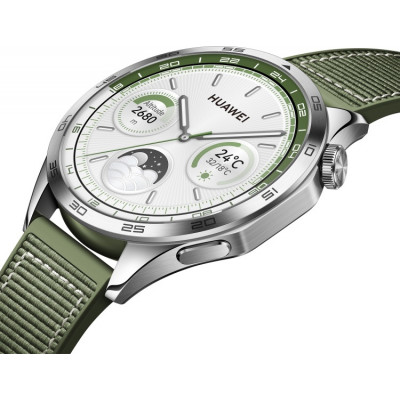 HUAWEI WATCH GT 4 (46mm) Green Woven Strap (Phoinix-B19W)