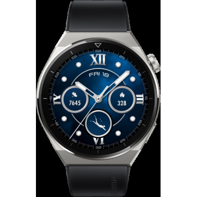 Huawei Watch GT3 Pro 46mm Black Fluoroelastomer Strap (ODN-B19/MCHN07)